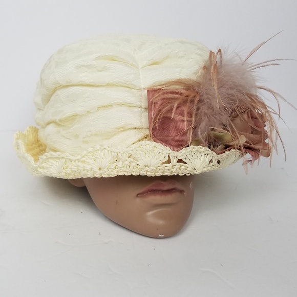 ElsieMassey Originals vintage unic flower hat. - Picture 2 of 6